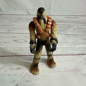 Star Wars Revenge of the Sith Wookie Warrior with Squeeze Leg Action Hasbro 2004